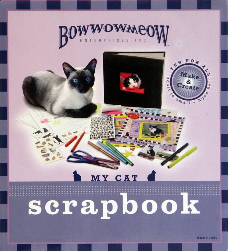 cat scrapbook kit